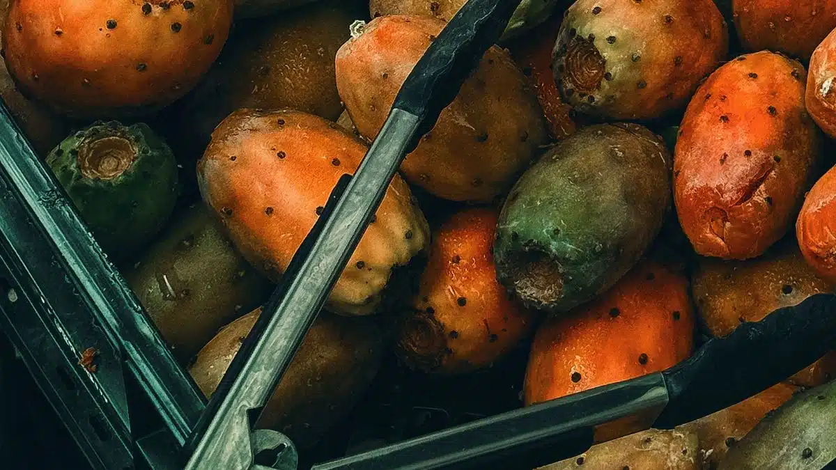 Un étudiant algérien vend des figues de Barbarie en Tunisie pour financer ses études