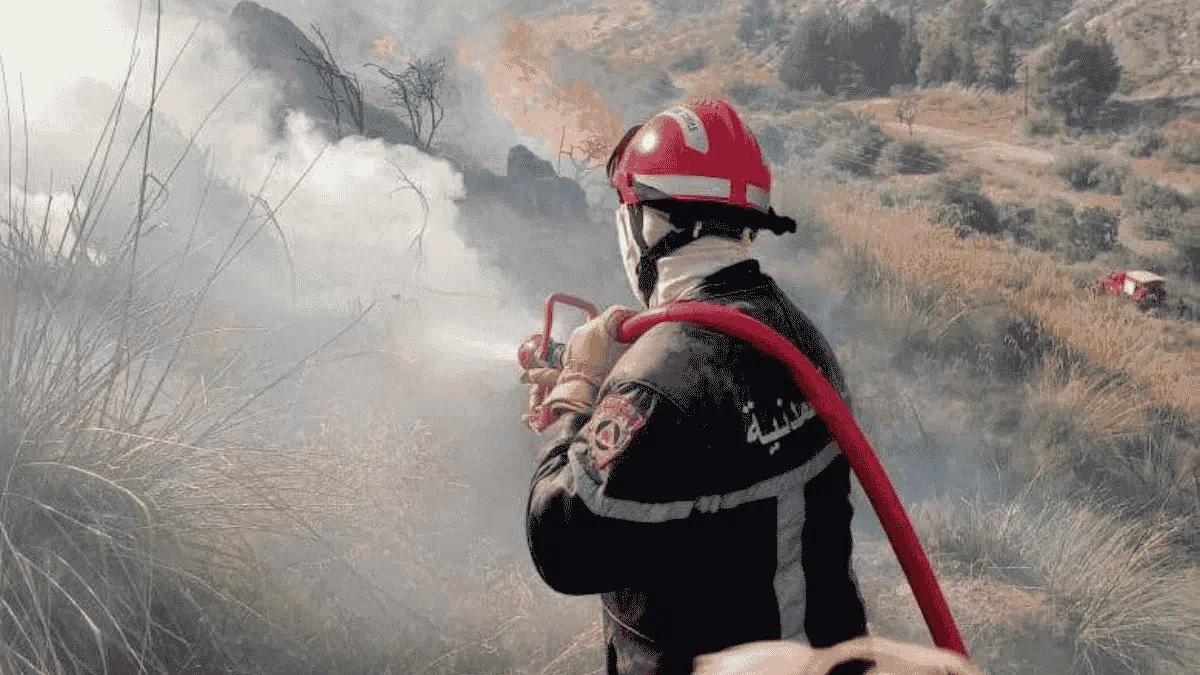 Alger : un pompier de 37 ans meurt en combattant les flammes