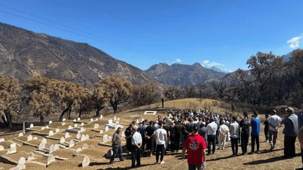 Bejaïa enterre une nouvelle victime des incendies de fin août