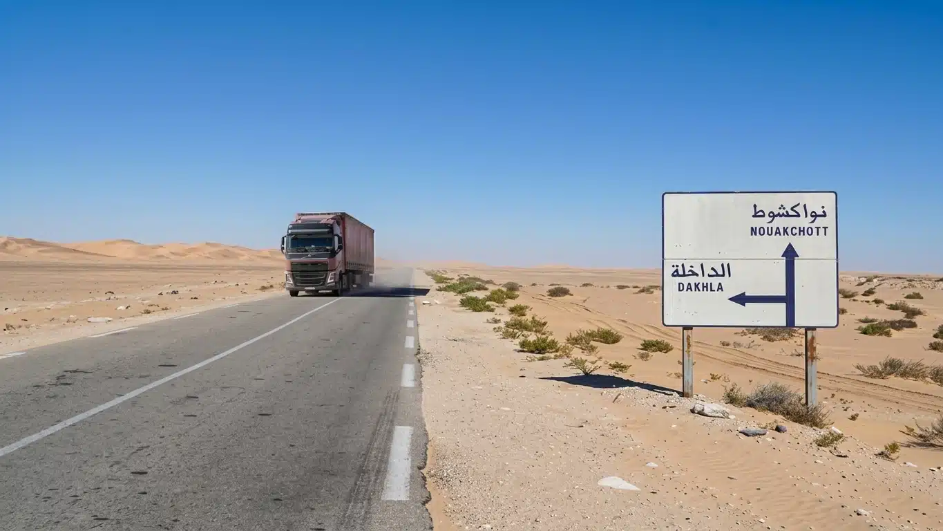 Route Dakhla-Nouakchott : forcing marocain, ambiguïté mauritanienne et financement émirati