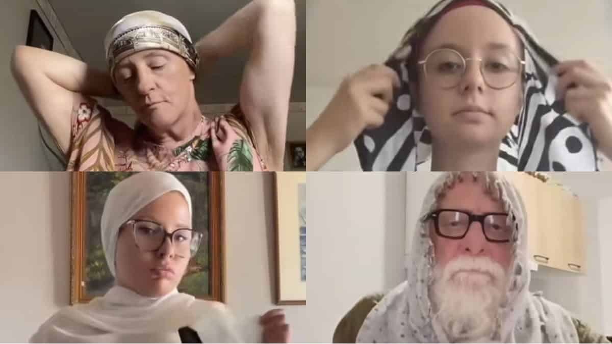« Tous voilés » : la riposte virale des Français au RN sur le voile